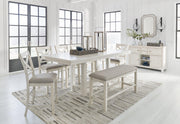 Robbinsdale Dining Package Ashley Furniture Casual Seating Set  Fresh Start Furniture