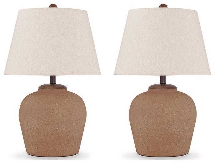 Scantor Lamp Set Ashley Furniture Table Lamp Set Default Title Fresh Start Furniture