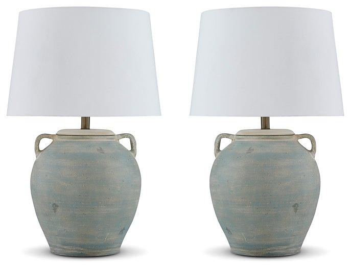 Shawburg Lamp Set Ashley Furniture Table Lamp Set Default Title Fresh Start Furniture
