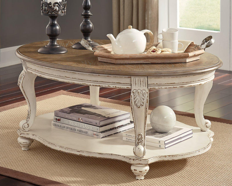 Realyn Occasional Table Set Ashley Furniture Table Set  Fresh Start Furniture