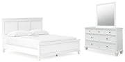 Fortman Bedroom Set Ashley Furniture Bedroom Set 5-Piece: Dresser & Mirror/Bed (Headboard, Footboar Fresh Start Furniture