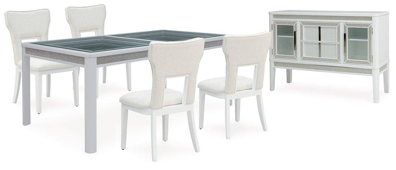 Chalanna Dining Package -  Ashley Furniture Dining Room Set  Fresh Start Furniture