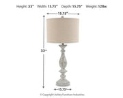 Bernadate Lamp Set -  Ashley Furniture Floor Lamps Set