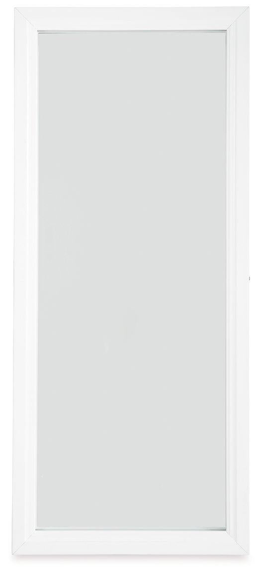 Evesen Floor Standing Mirror/Storage -  Ashley Furniture Mirror  Fresh Start Furniture