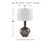 Tenslow Lamp Set -  Ashley Furniture Table Lamp Set  Fresh Start Furniture