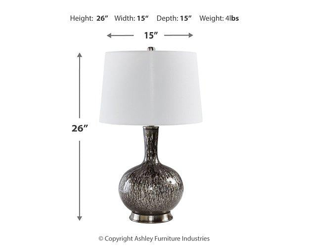 Tenslow Lamp Set -  Ashley Furniture Table Lamp Set  Fresh Start Furniture