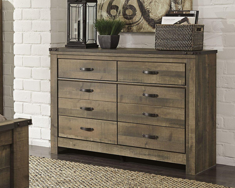 Trinell Bedroom Set -  Ashley Furniture Fireplace Set  Fresh Start Furniture