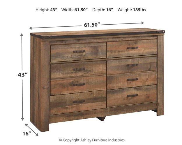 Trinell Bedroom Set -  Ashley Furniture Fireplace Set  Fresh Start Furniture