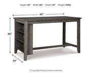 Caitbrook Counter Height Dining Set -  Ashley Furniture Barstool Set  Fresh Start Furniture