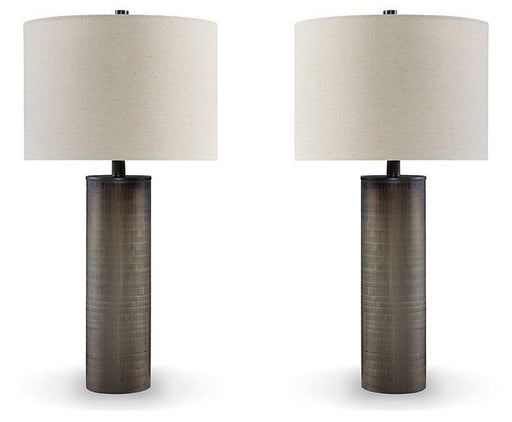 Dingerly Lamp Set -  Ashley Furniture Table Lamp Set  Fresh Start Furniture