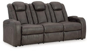 Fyne-Dyme Living Room Set Ashley Furniture Living Room Set Sofa/Loveseat/Recliner / Shadow Fresh Start Furniture