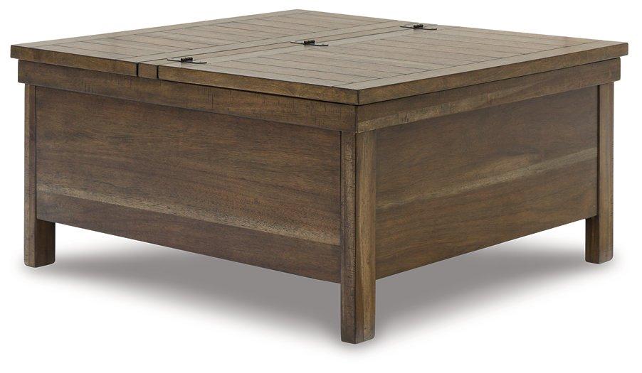 Moriville Occasional Table Set Ashley Furniture Table Set Cocktail Table Lift/End Table Chair Side Fresh Start Furniture