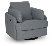 Alainmont Next-Gen Nuvella Swivel Power Recliner Ashley Furniture
