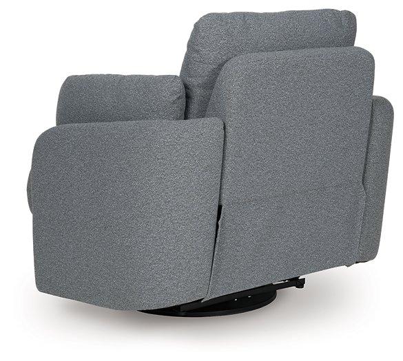 Alainmont Next-Gen Nuvella Swivel Power Recliner Ashley Furniture