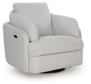 Alainmont Next-Gen Nuvella Swivel Power Recliner Ashley Furniture