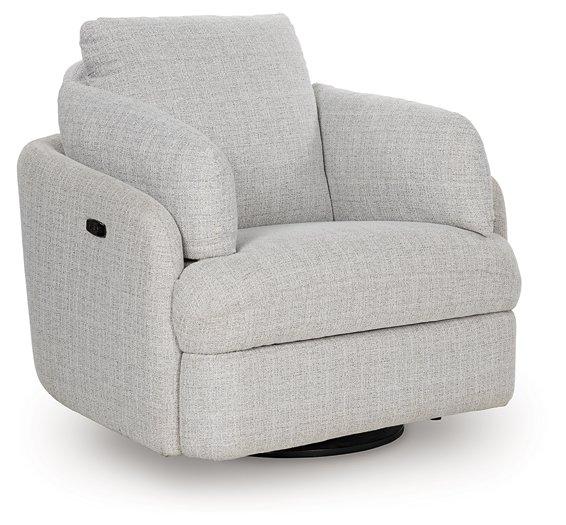 Alainmont Next-Gen Nuvella Swivel Power Recliner Ashley Furniture