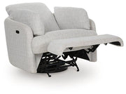 Alainmont Next-Gen Nuvella Swivel Power Recliner Ashley Furniture