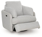 Alainmont Next-Gen Nuvella Swivel Power Recliner Ashley Furniture