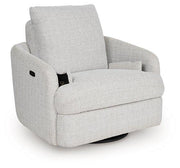 Alainmont Next-Gen Nuvella Swivel Power Recliner Ashley Furniture