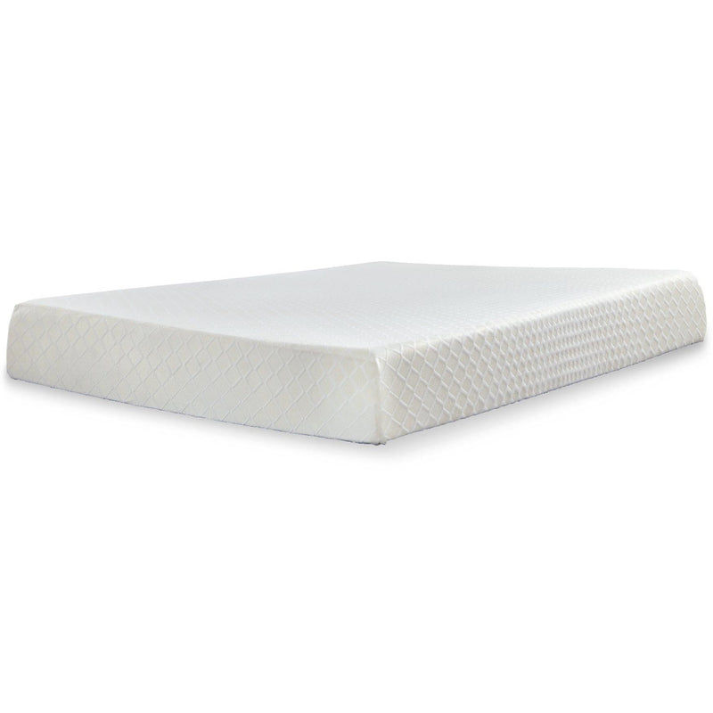 10 Inch Chime Memory Foam Mattress Set Ashley Furniture