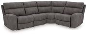 Next-Gen DuraPella Power Reclining Sectional Ashley Furniture Sectional Slate / 4-Piece: Left-Arm Facing Power Recliner/Ar Fresh Start Furniture