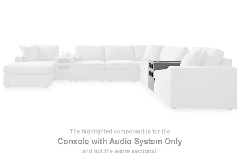Modmax 5 Piece Sectional with Audio Console Ashley Furniture Sectional  Fresh Start Furniture