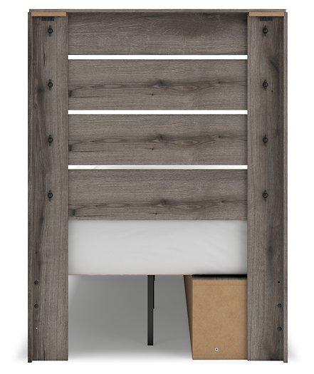 Graystorm Bed with Storage Ashley Furniture Bed  Fresh Start Furniture