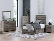 Graystorm Bed with Storage Ashley Furniture Bed  Fresh Start Furniture