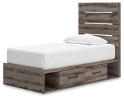 Graystorm Bed with Storage Ashley Furniture Bed  Fresh Start Furniture