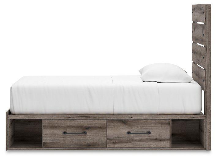 Graystorm Bed with Storage Ashley Furniture Bed  Fresh Start Furniture