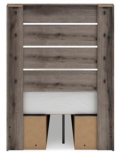 Graystorm Bed with Storage Ashley Furniture Bed  Fresh Start Furniture