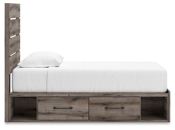 Graystorm Bed with Storage Ashley Furniture Bed  Fresh Start Furniture