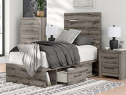 Graystorm Bed with Storage Ashley Furniture Bed  Fresh Start Furniture