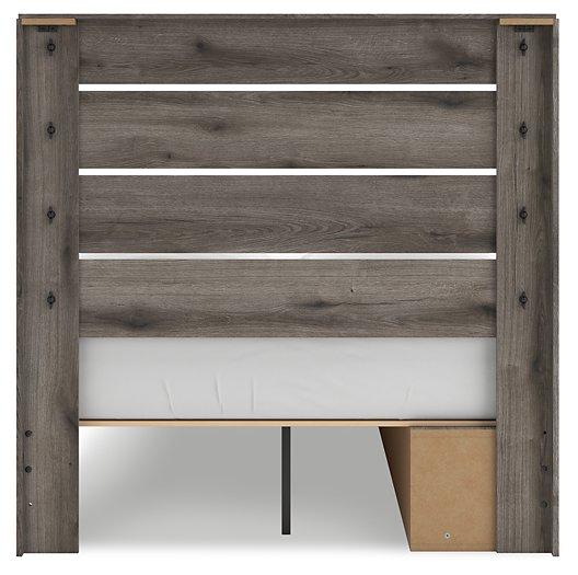 Graystorm Bed with Storage Ashley Furniture Bed  Fresh Start Furniture