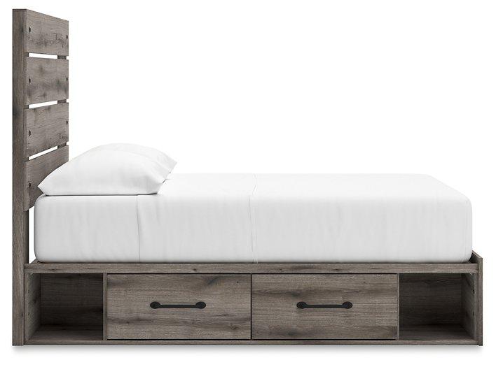 Graystorm Bed with Storage Ashley Furniture Bed  Fresh Start Furniture
