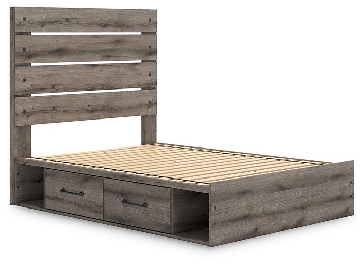 Graystorm Bed with Storage Ashley Furniture Bed  Fresh Start Furniture