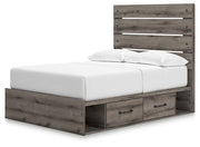 Graystorm Bed with Storage Ashley Furniture Bed  Fresh Start Furniture