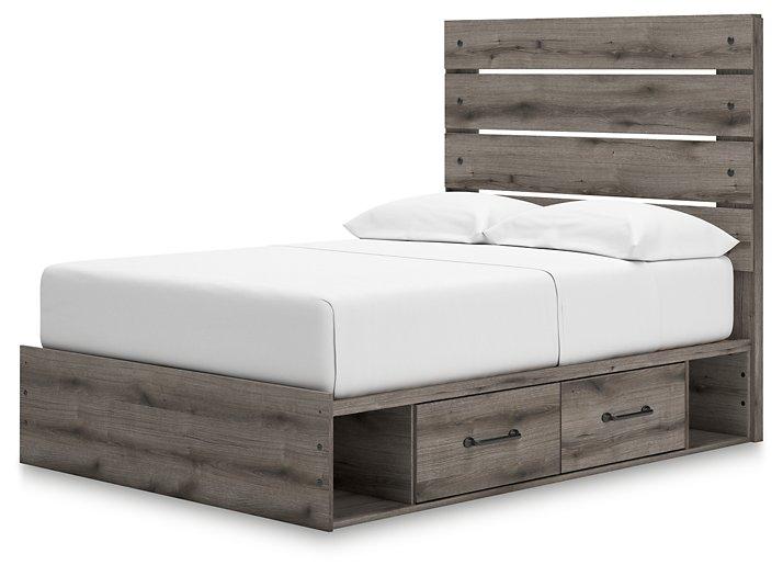 Graystorm Bed with Storage Ashley Furniture Bed  Fresh Start Furniture