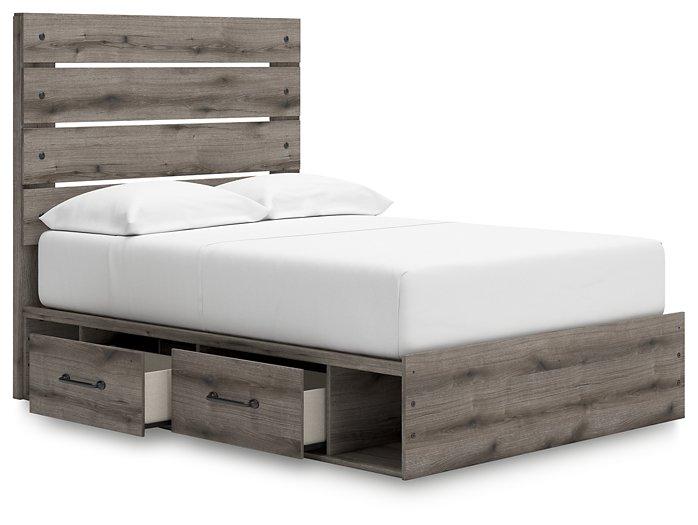 Graystorm Bed with Storage Ashley Furniture Bed  Fresh Start Furniture