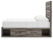 Graystorm Bed with Storage Ashley Furniture Bed  Fresh Start Furniture