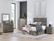 Graystorm Bed with Storage Ashley Furniture Bed  Fresh Start Furniture