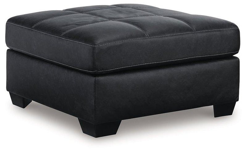 Barlin Mills Oversized Accent Ottoman -  Ashley Furniture Ottoman