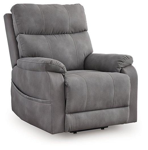 Next-Gen Durapella Power Lift Recliner Ashley Furniture Recliner Slate Fresh Start Furniture