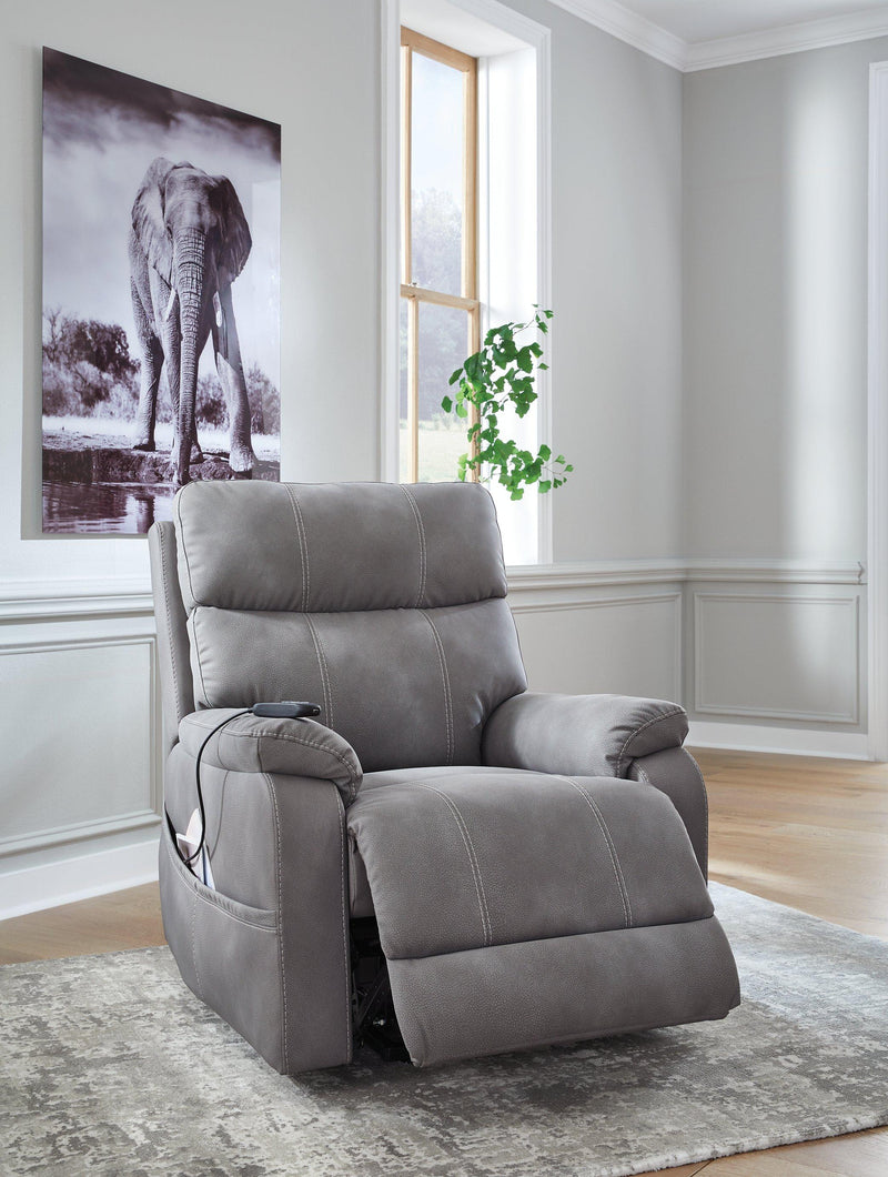 Next-Gen Durapella Power Lift Recliner Ashley Furniture Recliner  Fresh Start Furniture