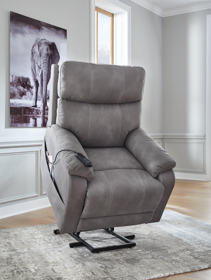Next-Gen Durapella Power Lift Recliner Ashley Furniture Recliner  Fresh Start Furniture