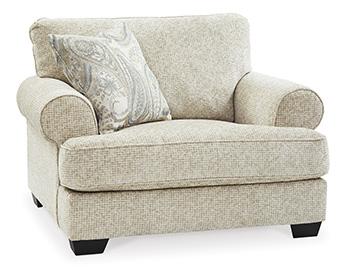 Monaghan Oversized Chair and Ottoman Ashley Furniture Living Room Set  Fresh Start Furniture