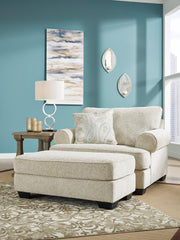 Monaghan Oversized Chair and Ottoman Ashley Furniture Living Room Set  Fresh Start Furniture