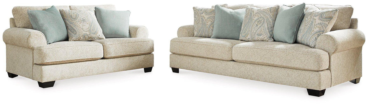 Monaghan Living Room Set Ashley Furniture Living Room Set 2-Piece: Sofa/Loveseat Fresh Start Furniture