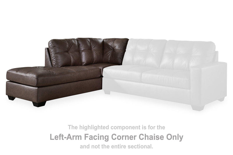 Barlin Mills Sectional with Chaise -  Ashley Furniture Sectional