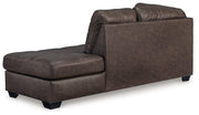 Barlin Mills Sectional with Chaise -  Ashley Furniture Sectional